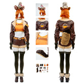 Marvel Rivals Squirrel Girl Cosplay Costume Halloween Outfit Version 3 ACcosplay